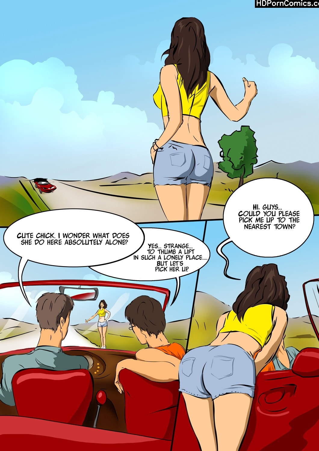 Hitchhiker - Hitchhiker Bitch Sex Comic - HD Porn Comics