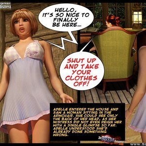 Adelles Submission Experience – Issue 1 – Meeting the Mistress Sex Comic sex 4