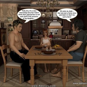 Porn Comics - Uncle helps her come Sex Comic