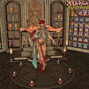 3D Sex In Fairyland – 09 – Altar Sacrifice Sex Comic sex 2