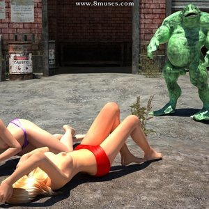 3DFan XXX – Nasty Frogs Sex Comic sex 4