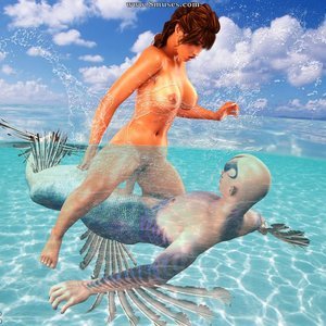 Aqua Monsters Fucking Cute Girls – Aquaman of the Caribbean Sex Comic sex 13