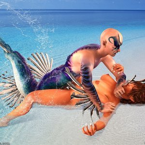 Aqua Monsters Fucking Cute Girls – Aquaman of the Caribbean Sex Comic sex 21