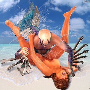 Aqua Monsters Fucking Cute Girls – Aquaman of the Caribbean Sex Comic sex 23