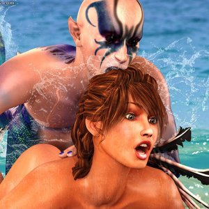 Aqua Monsters Fucking Cute Girls – Aquaman of the Caribbean Sex Comic sex 29