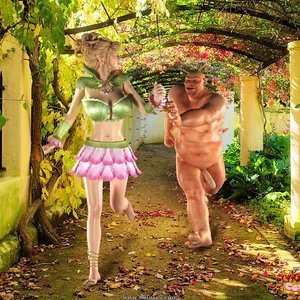 Monster Fucking Cute Girls – Garden Path Sex Comic thumbnail 001