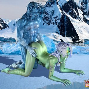 Monster Fucking Cute Girls – Iceman Sex Comic sex 8