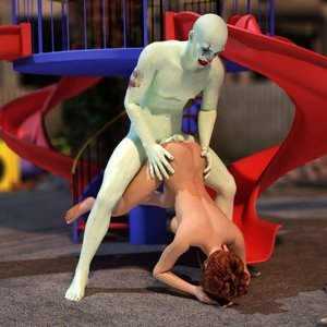 Monster Fucking Cute Girls – Playground Sex Comic sex 10