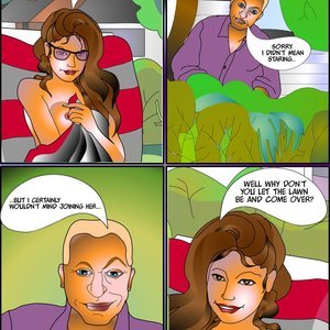 Lucky Neighbour Sex Comic sex 4