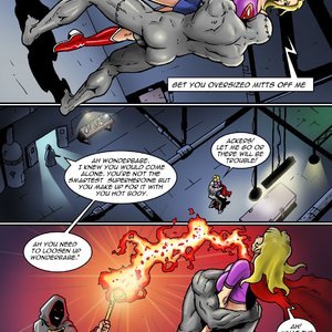 Wonderbabe vs Frankenmonster Sex Comic sex 3