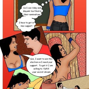 Kirtu Fan Series – College Election Sex Comic sex 3