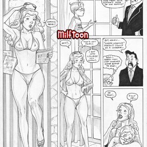 Dumb Blond comic porn sex 2